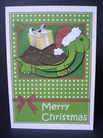 Christmas Tortoise Pyramid by Audrey Brown clifford
