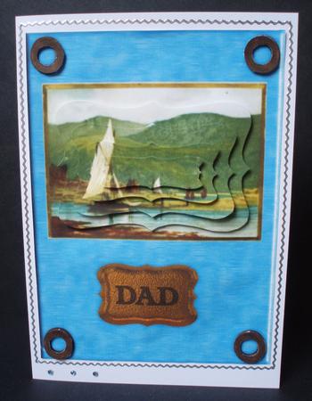 Vintage Sailboats Bracket Pyramid Sheet by Audrey Brown clifford