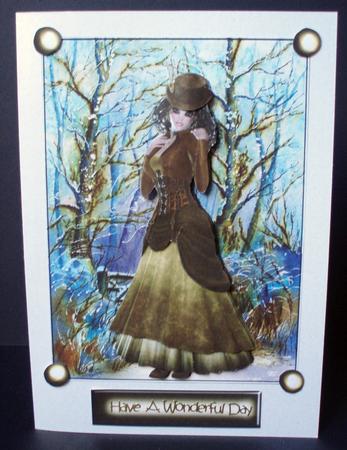 Glowing Winter 3 by Audrey Brown clifford