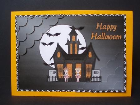 Halloween Deckle Edge Stacker by Audrey Brown clifford