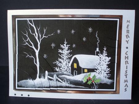 Silent Night Topper by Audrey Brown clifford