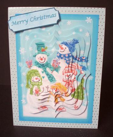 Christmas Snowmen by Audrey Brown clifford