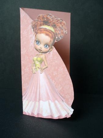 Lillian Teardrop Card by Audrey Brown clifford