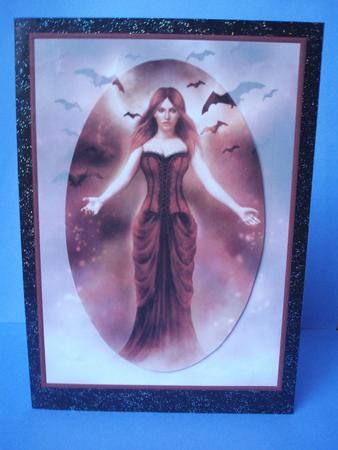 Vampire Enchantment in Red Pyramid Sheet 1 by Audrey Brown clifford