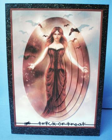 Vampire Enchantment in Red Pyramid Sheet 2 by Audrey Brown clifford