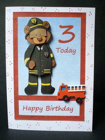 3 Today Fireman Teddy Step by Step by Audrey Brown clifford