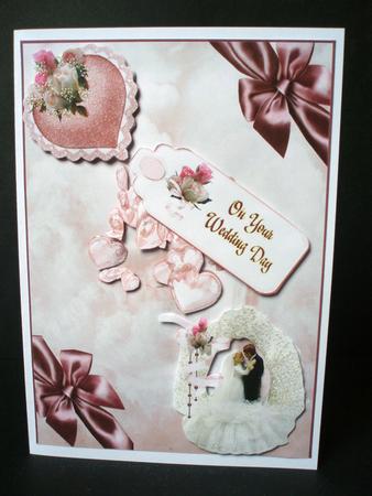Wedding A5 Topper Card by Audrey Brown clifford