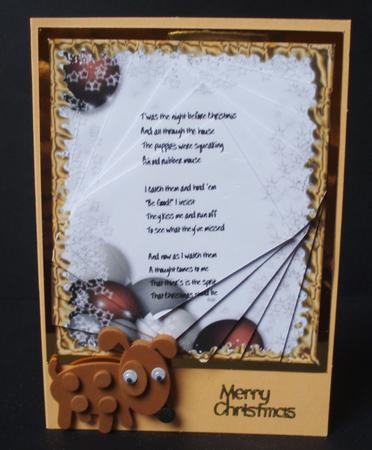 Christmas Puppies by Audrey Brown clifford