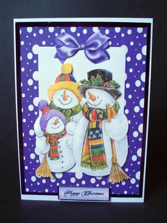 The Snowman Family by Audrey Brown clifford