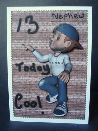 Cool Teenager by Audrey Brown clifford