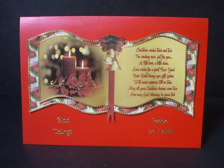 Christmas Book Sheet and Poem by Audrey Brown clifford