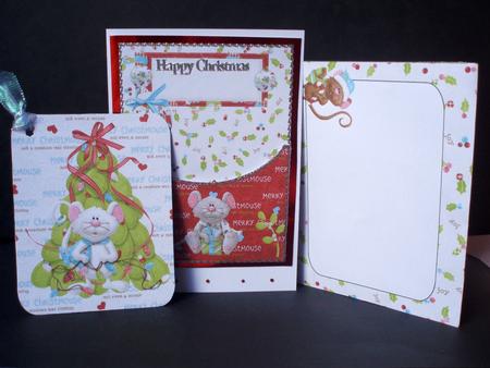 Christams Mouse Pocket Kit by Audrey Brown clifford