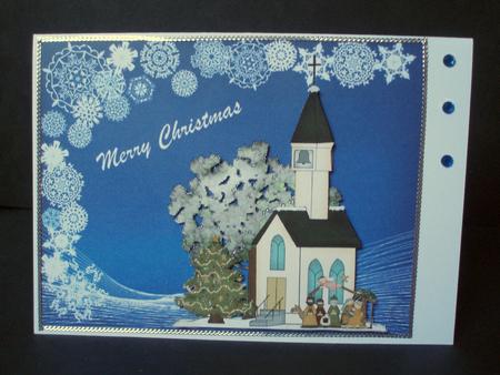 Christmas Church by Audrey Brown clifford