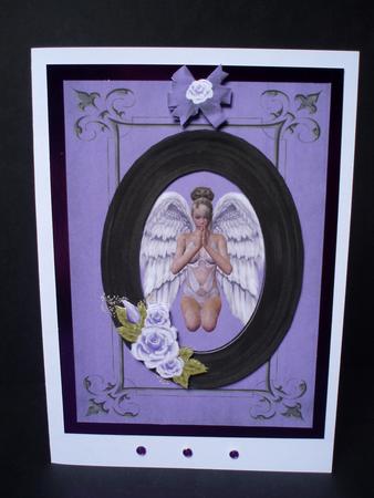 Framed Angel by Audrey Brown clifford
