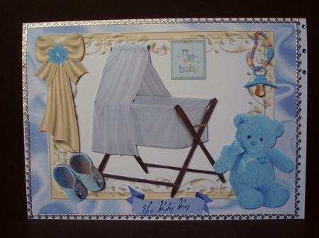Baby Boys Crib by Audrey Brown clifford