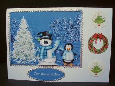 Snow Friends Topper by Audrey Brown clifford