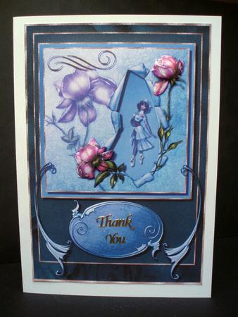 Delicate Balance of Nature - Teal by Audrey Brown clifford