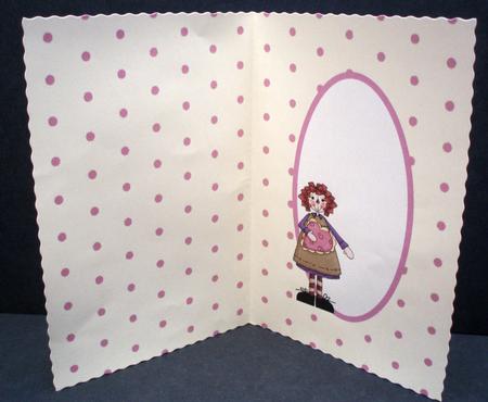 Spotty Love Annie Insert by Audrey Brown clifford