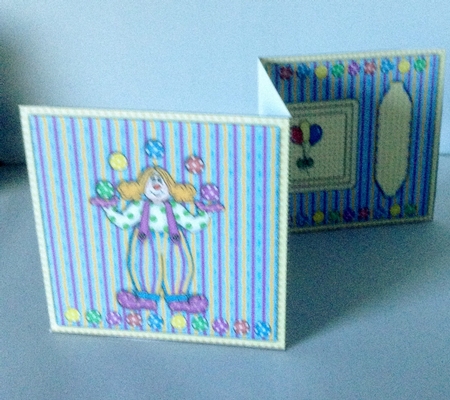 Clownin Around Ages 1-5 T-step Tri Fold by Audrey Wilson