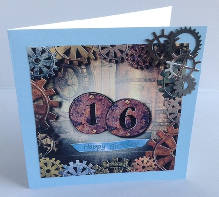 Steampunk Age Topper - 16 - Rusty Cogs by Audrey Wilson