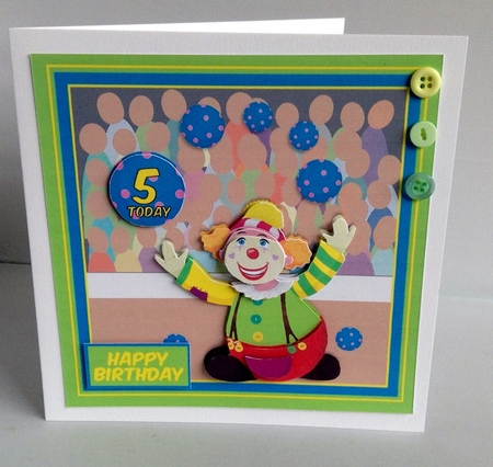 Juggling Clown by Audrey Wilson