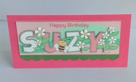 Flowers and Bees Suzy Large Dl by Audrey Wilson
