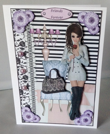 Fashion Diva Topper 5 by Audrey Wilson