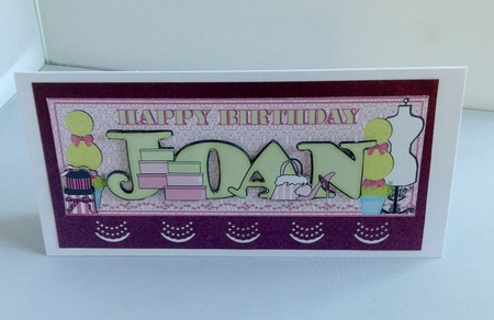 SHOPAHOLIC NAMES - JOAN by Audrey Wilson