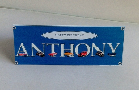 Large DL name card (Anthony) by Audrey Wilson