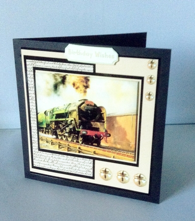  Steam Train  by Audrey Wilson