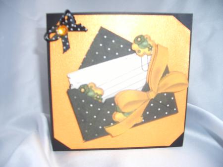 Letter and Envelope with Bow Decoupage by Audrey Wilson