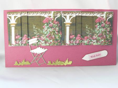 Deck with Flowers by Audrey Wilson