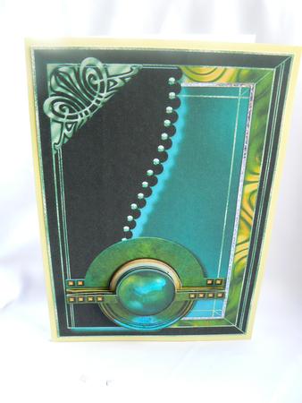 Medieval Mystery Card Front by Audrey Wilson