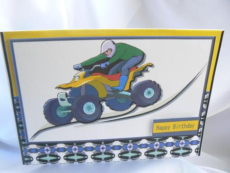 Quad Bike 2 by Audrey Wilson