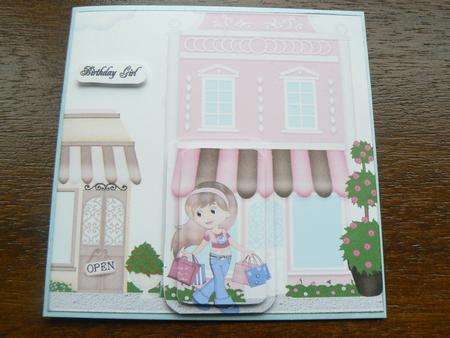 8x8 Going Shopping by Audrey Wilson