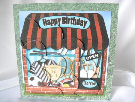 The Little Sports Shop Shell Edged Corner Side Stacker by Audrey Wilson