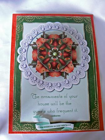 Your New Home Card Topper by Audrey Wilson