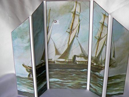 Sailing Ship Theatre Fold by Audrey Wilson