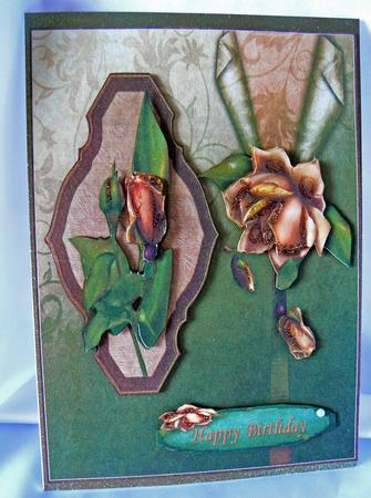 Burnished Roses by Audrey Wilson