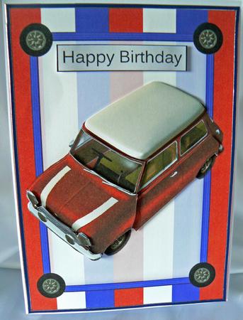 Marvelous Mini's Red Quick Card by Audrey Wilson