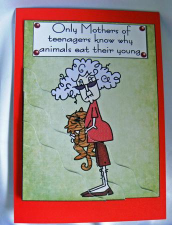 Stella Says Only Mothers Know Side Stacker by Audrey Wilson