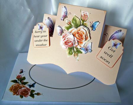 Petals and Wings Bracket Stepper by Audrey Wilson