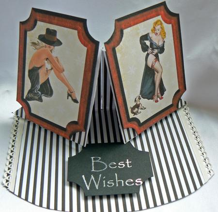 Pin Up Girls Topper by Audrey Wilson