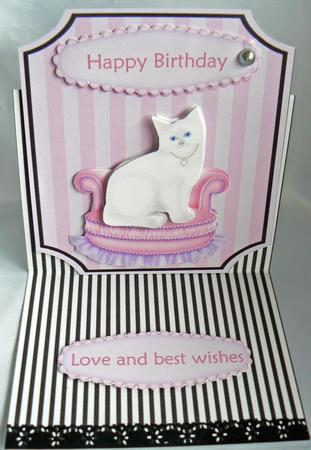 Posh Cat by Audrey Wilson