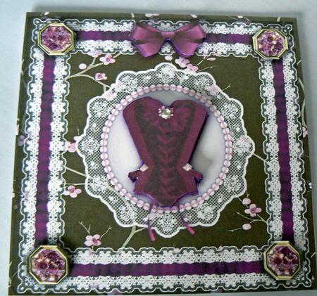 Corset, Pearls, Ribbon 'n Lace by Audrey Wilson