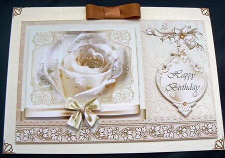 Gold Rose Topper by Audrey Wilson