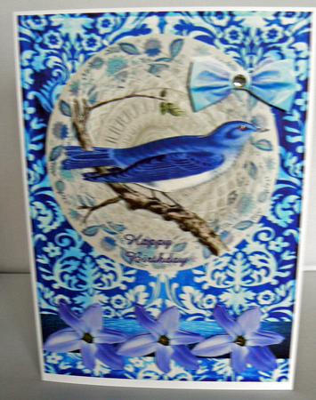 Bleu Bird by Audrey Wilson