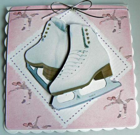 The Ice Skates Pink by Audrey Wilson