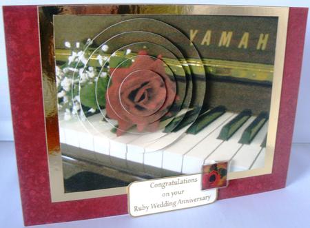 Ruby Red Roses by Audrey Wilson