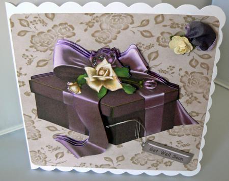 Happy Birthday Rose Box by Audrey Wilson